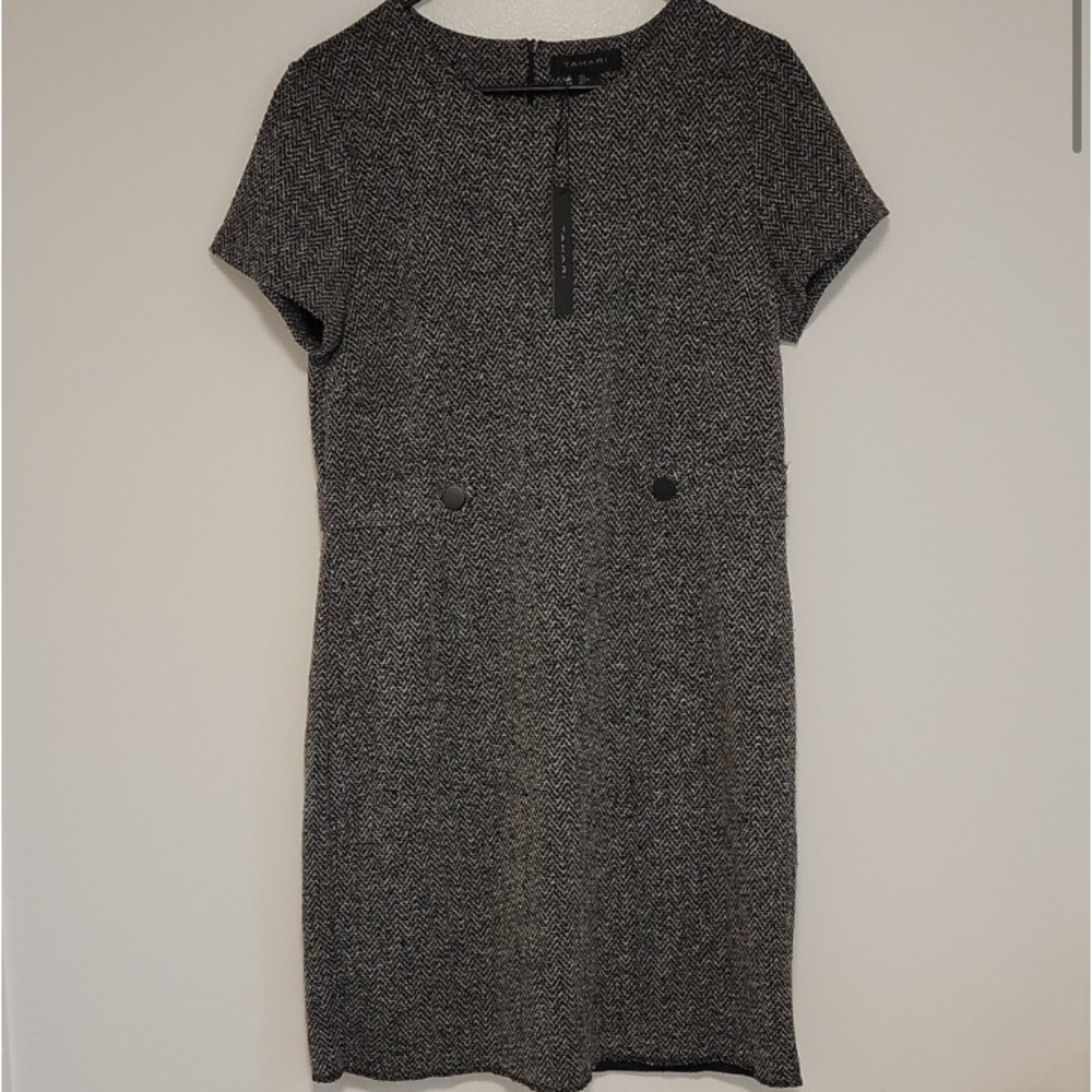 Tahari Black Dress